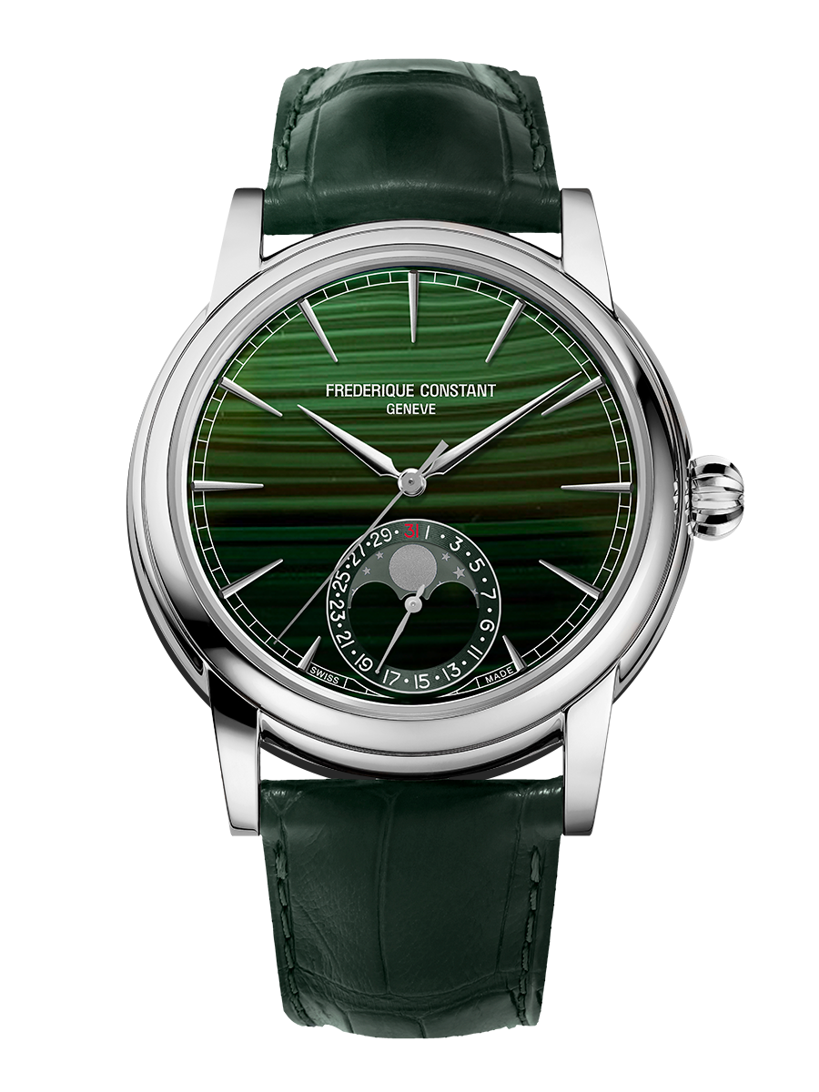 Manufacture Classic Moonphase Date Watch FC-716MA3H8 | Frederique